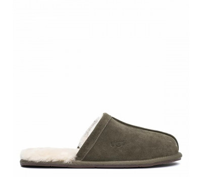 MENS SCUFF SLIPPER BURNT OLIVE MENS SCUFF SLIPPER BURNT OLIVE