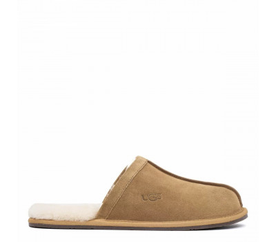 MENS SCUFF SLIPPER CHESTNUT MENS SCUFF SLIPPER CHESTNUT