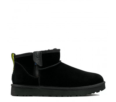MENS CLASSIC ULTRA MINI ZIP BOOT BLACK MENS CLASSIC ULTRA MINI ZIP BOOT BLACK