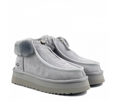 FUNKETTE PLATFORM BOOTS GREY-VIOLET FUNKETTE PLATFORM BOOTS GREY-VIOLET