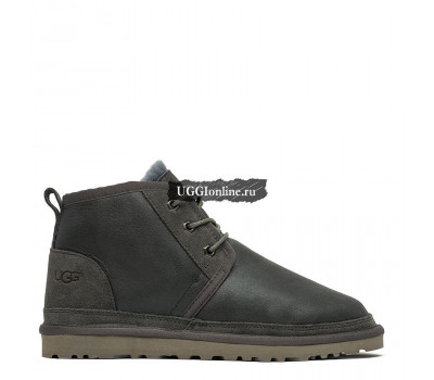 Mens Neumel Boots Metallic Grey